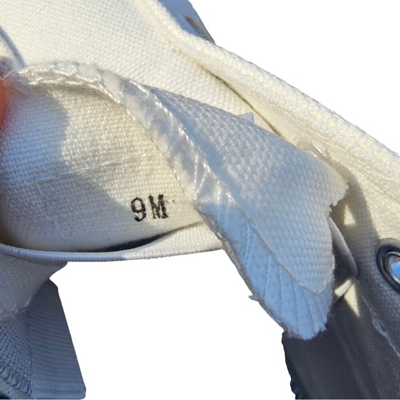 Jellypop Women's White and Gold Blingy Sneakers NEW Size 9M - Picture 6 of 7